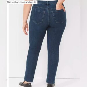 Lane Bryant signature jeans size 18 perfect condition.  Dark Blue